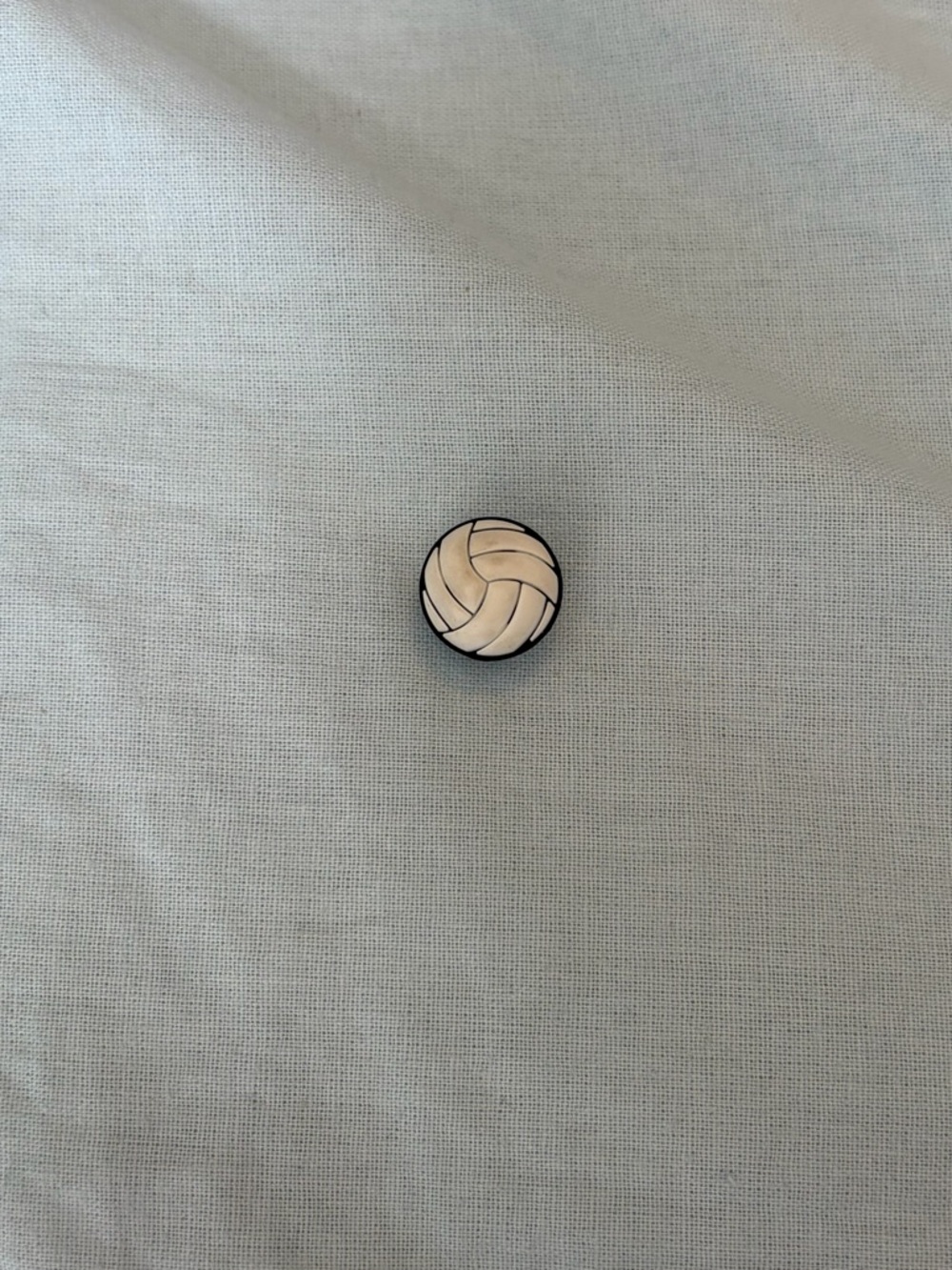 Volleyball Croc Charm